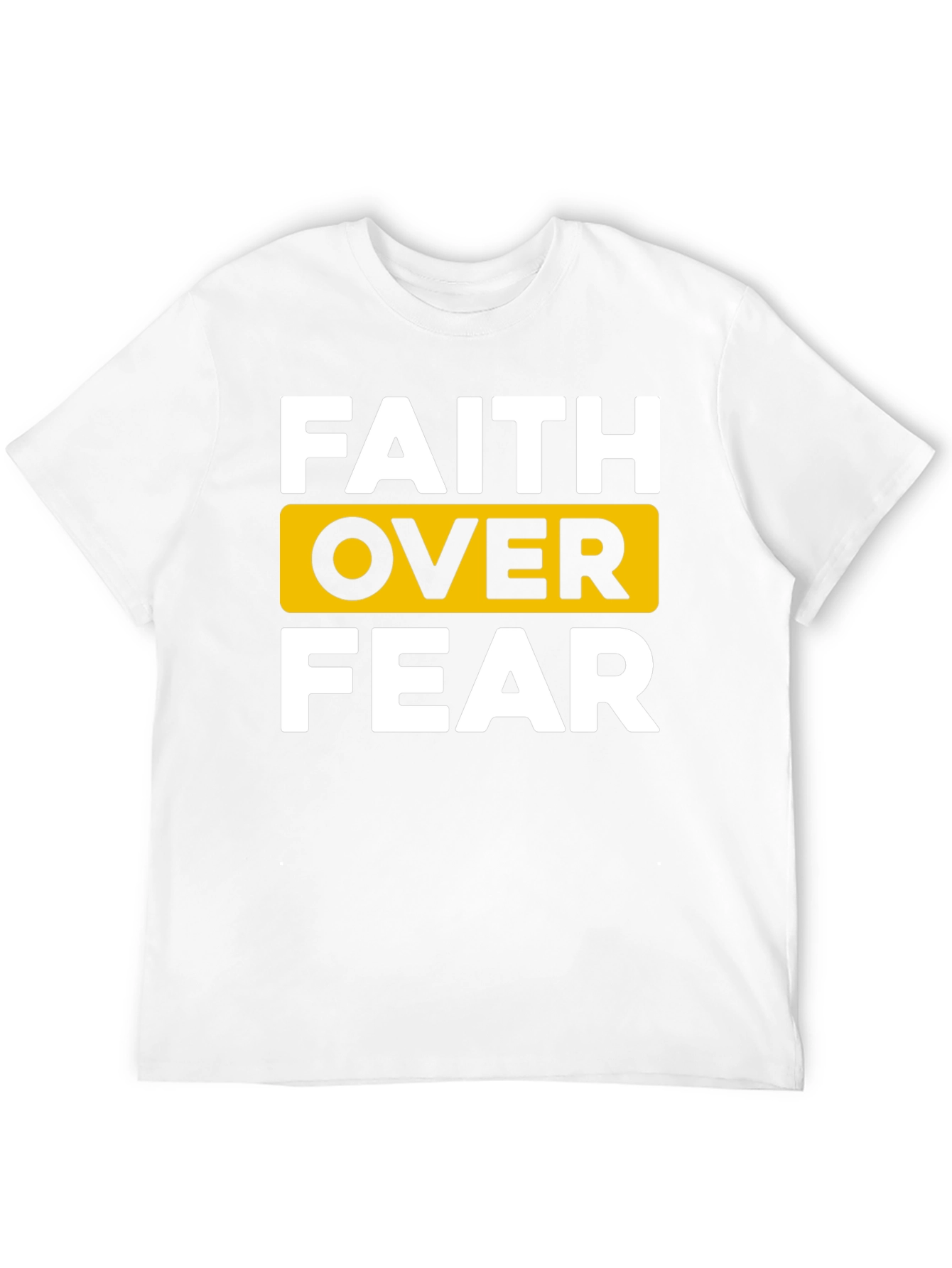 Faith Over Fear Graphic Tee - Black
