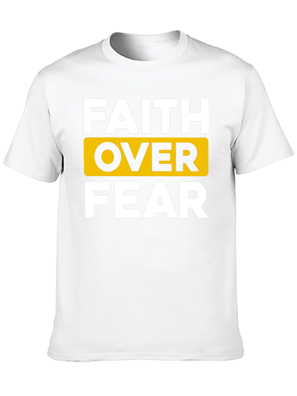 Faith Over Fear Graphic Tee - Black