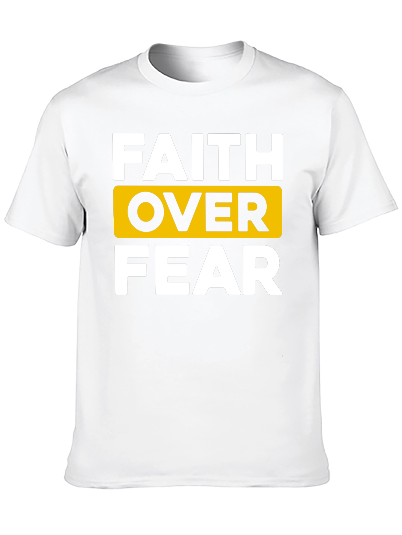 Faith Over Fear Graphic Tee - Black