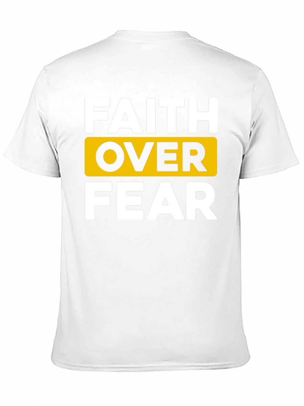 Faith Over Fear Graphic Tee - Black
