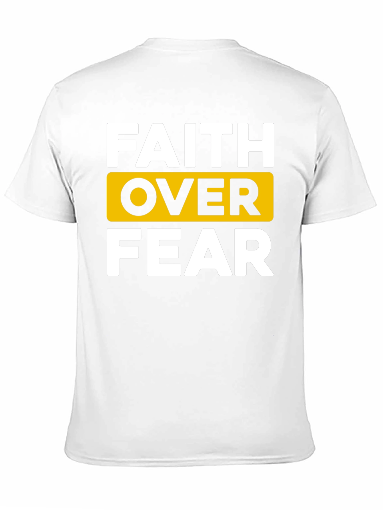 Faith Over Fear Graphic Tee - Black