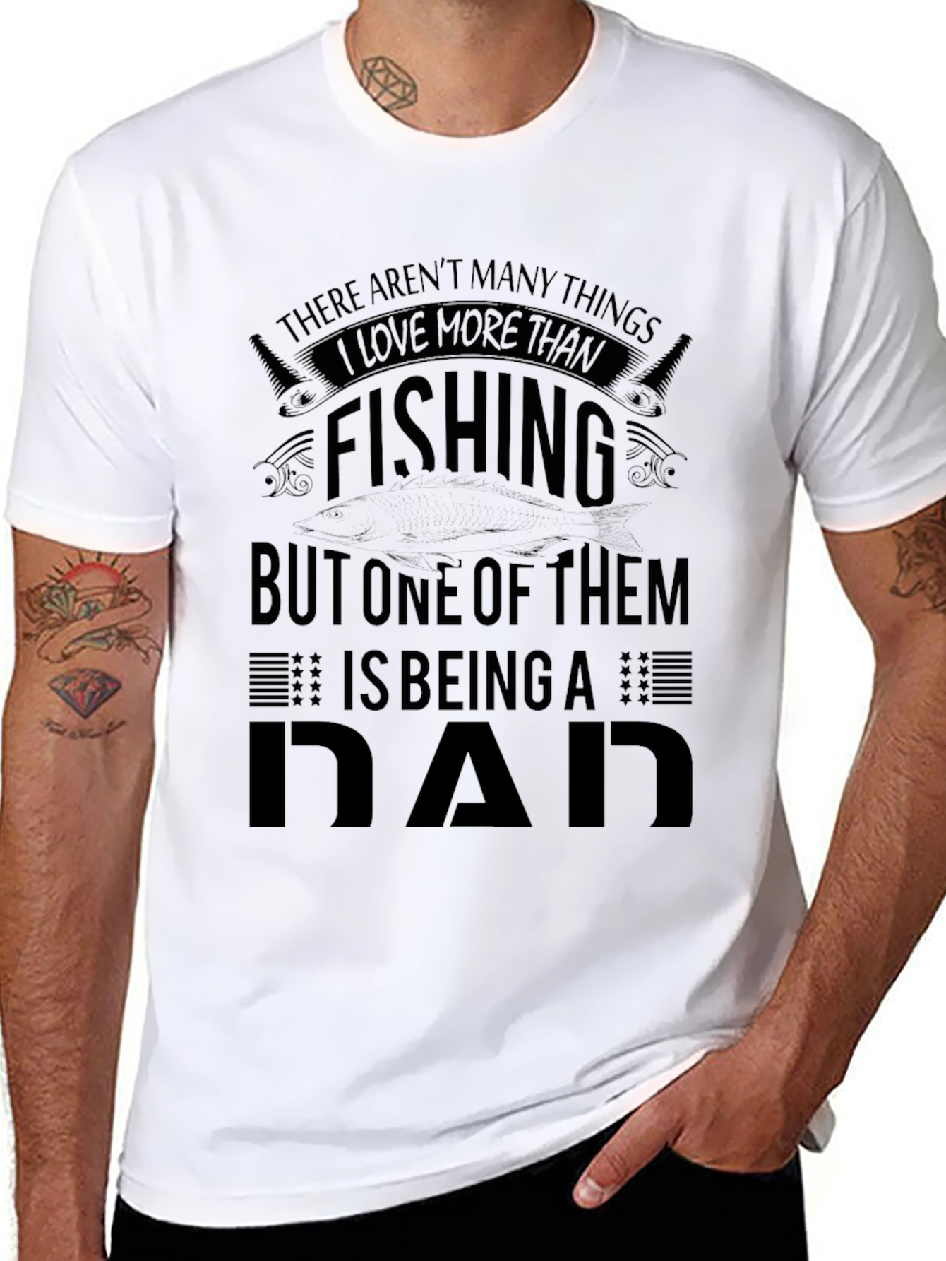 Fishing Dad T-Shirt - Gifts for Fisherman Dads