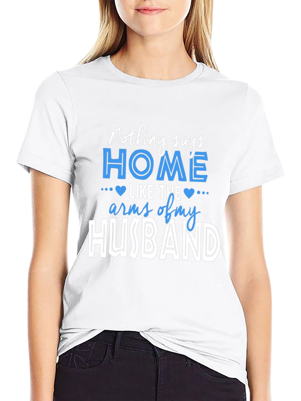 Home Husband Graphic Tee - Mens Black T-Shirt
