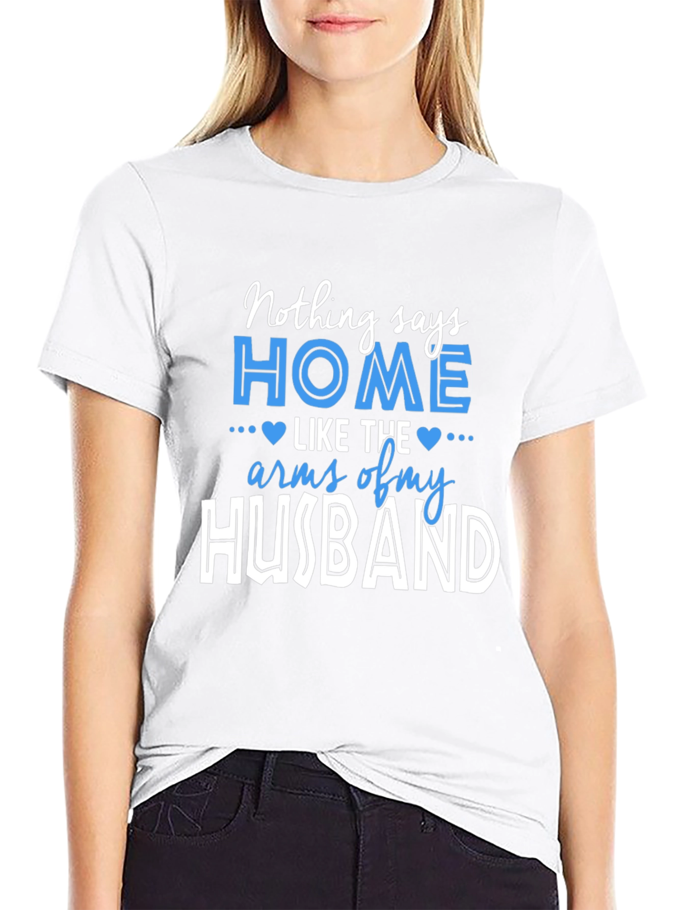 Home Husband Graphic Tee - Mens Black T-Shirt