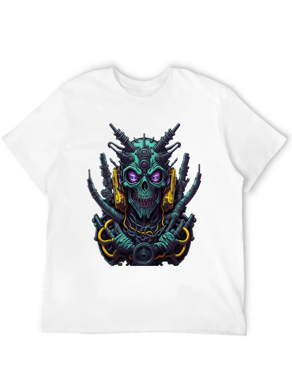 Cyborg 16 Stylish Everyday T-Shirt – Unisex Basic Cotton Tee