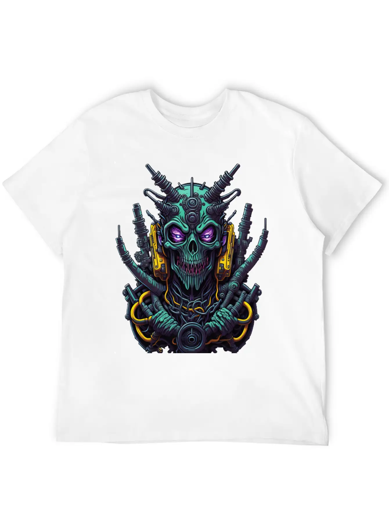 Cyborg 16 Stylish Everyday T-Shirt – Unisex Basic Cotton Tee