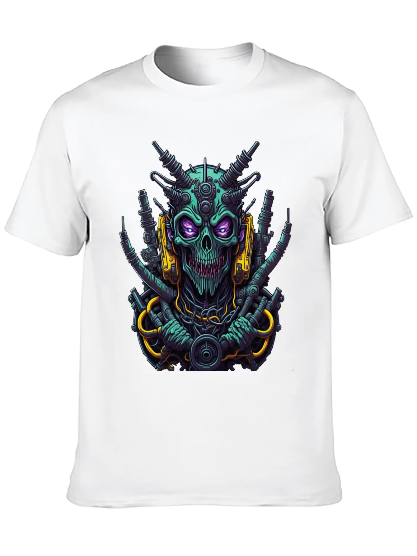 Cyborg 16 Stylish Everyday T-Shirt – Unisex Basic Cotton Tee