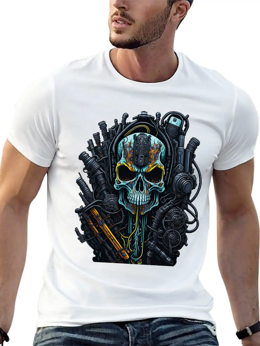 Cyborg 39 Stylish Everyday T-Shirt – Unisex Basic Cotton Tee