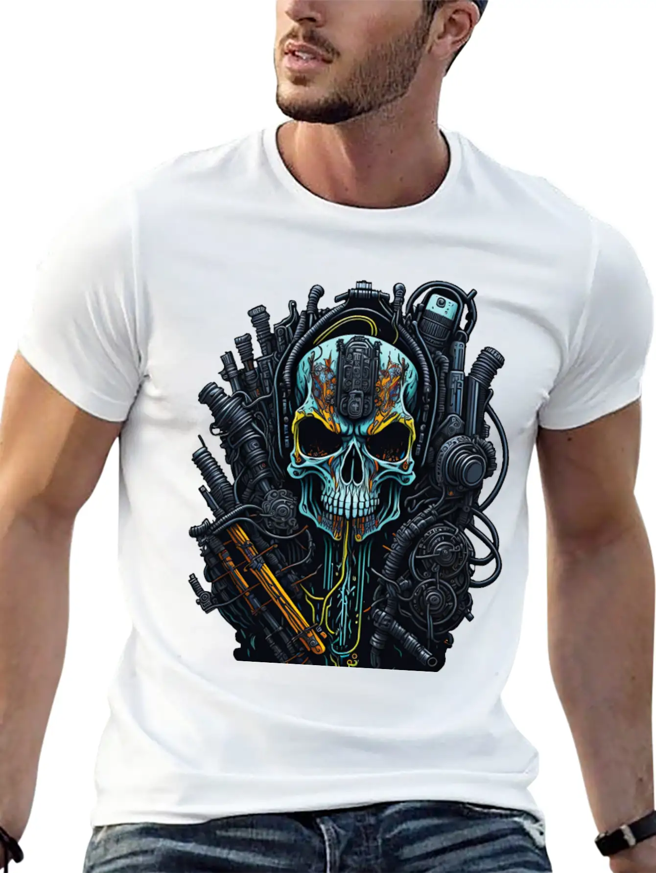 Cyborg 39 Stylish Everyday T-Shirt – Unisex Basic Cotton Tee