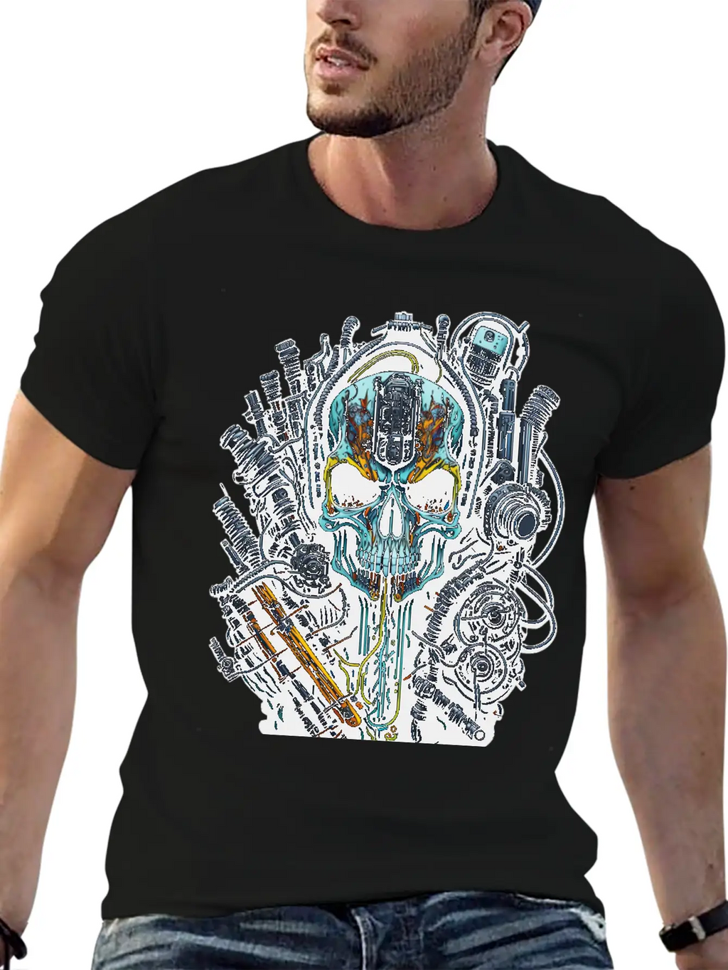 Cyborg 39 Stylish Everyday T-Shirt – Unisex Basic Cotton Tee