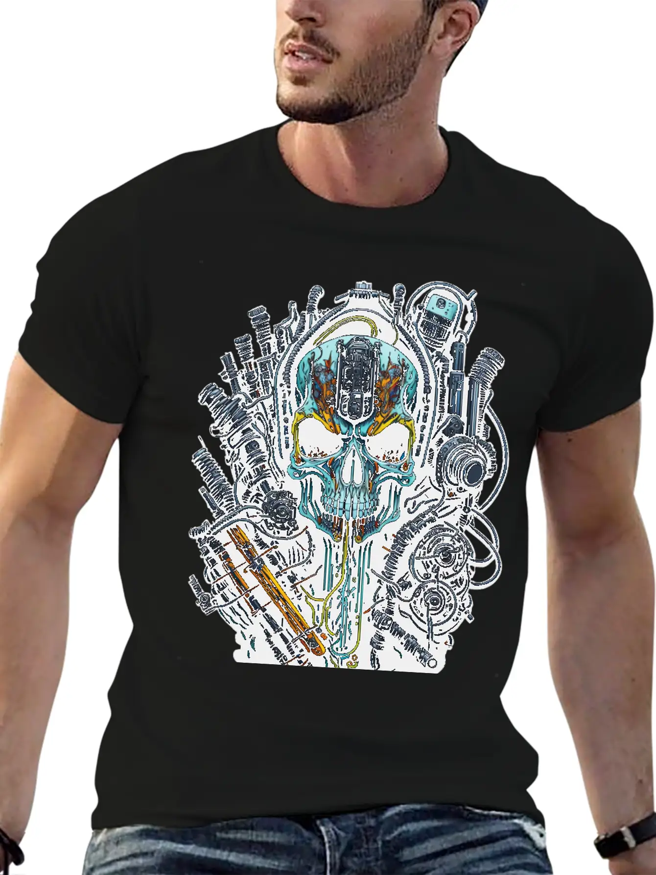 Cyborg 39 Stylish Everyday T-Shirt – Unisex Basic Cotton Tee