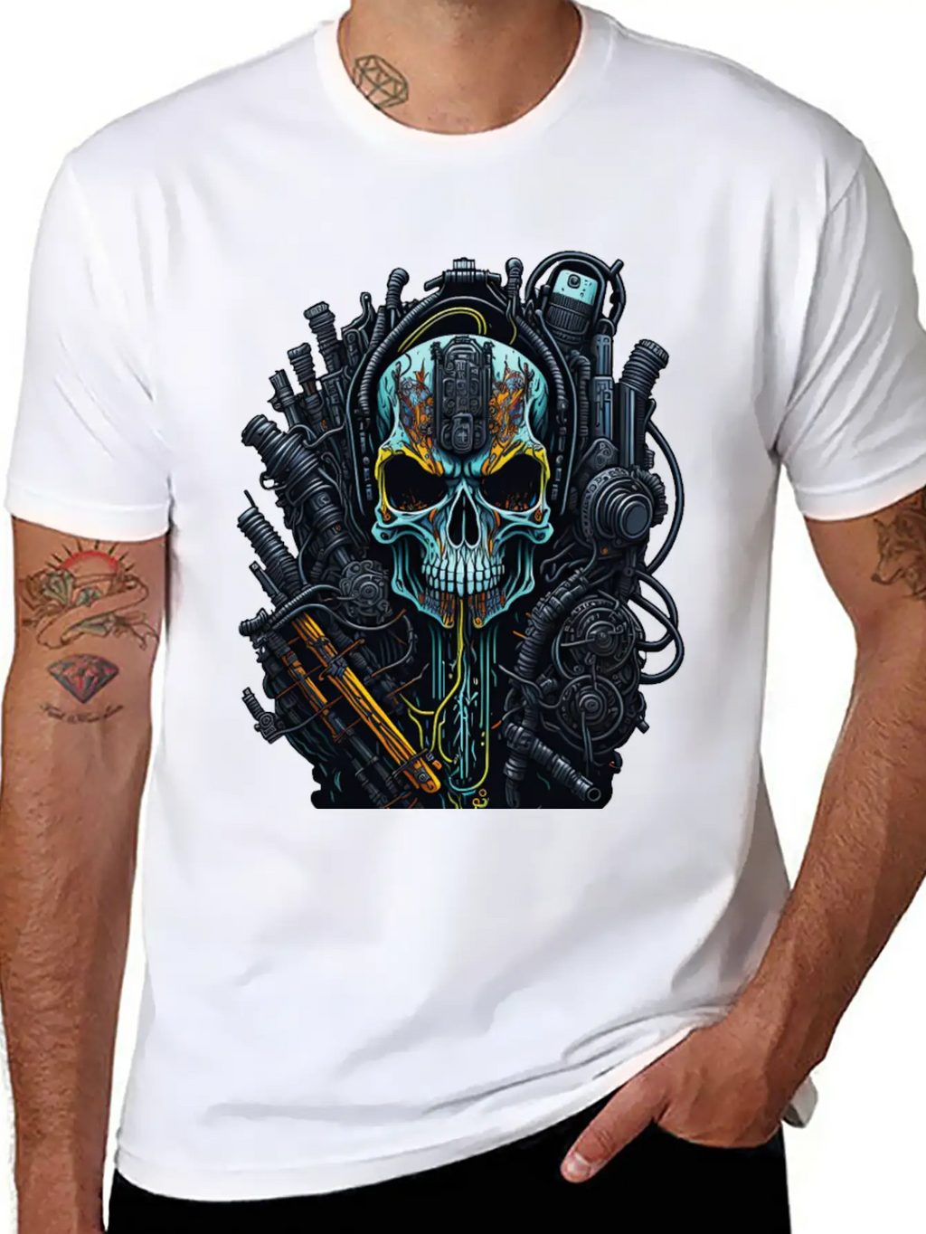Cyborg 39 Stylish Everyday T-Shirt – Unisex Basic Cotton Tee