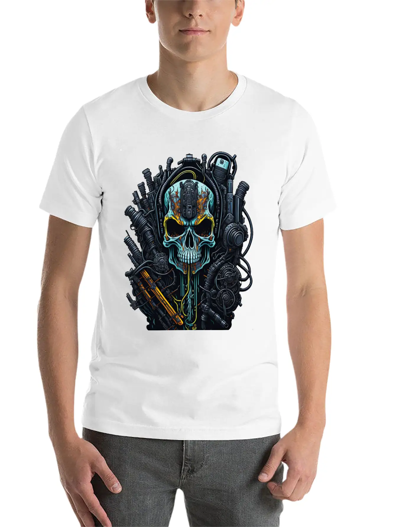 Cyborg 39 Stylish Everyday T-Shirt – Unisex Basic Cotton Tee
