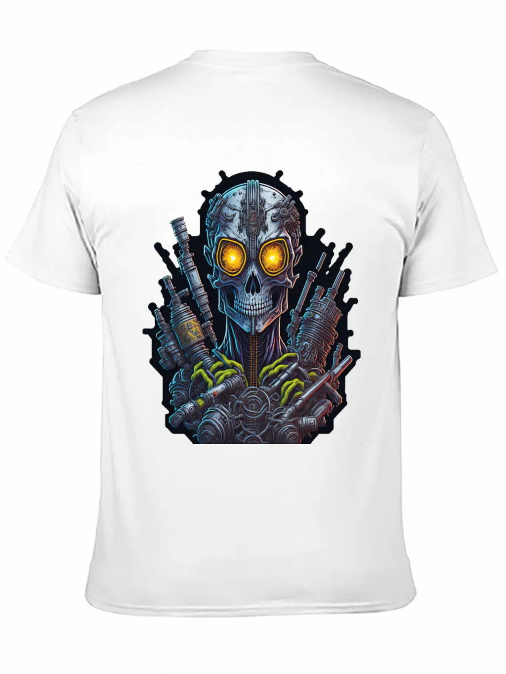 Cyborg 40 Stylish Everyday T-Shirt – Unisex Basic Cotton Tee