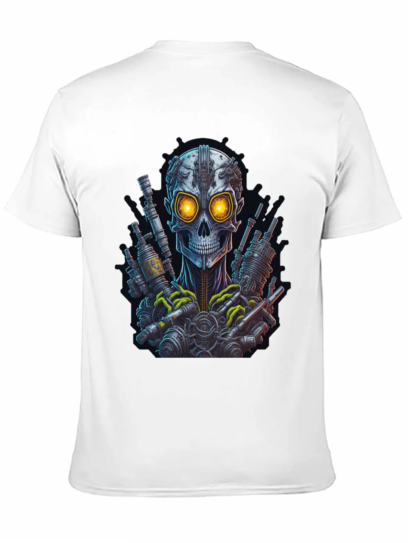 Cyborg 40 Stylish Everyday T-Shirt – Unisex Basic Cotton Tee
