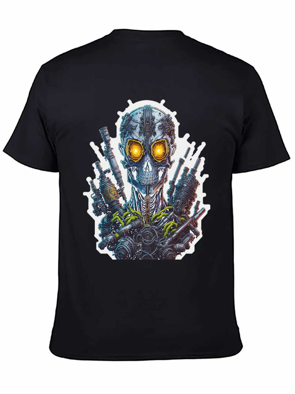 Cyborg 40 Stylish Everyday T-Shirt – Unisex Basic Cotton Tee