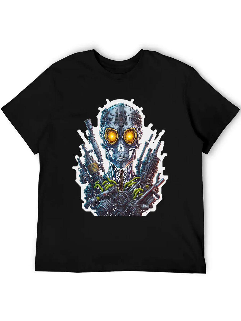Cyborg 40 Stylish Everyday T-Shirt – Unisex Basic Cotton Tee