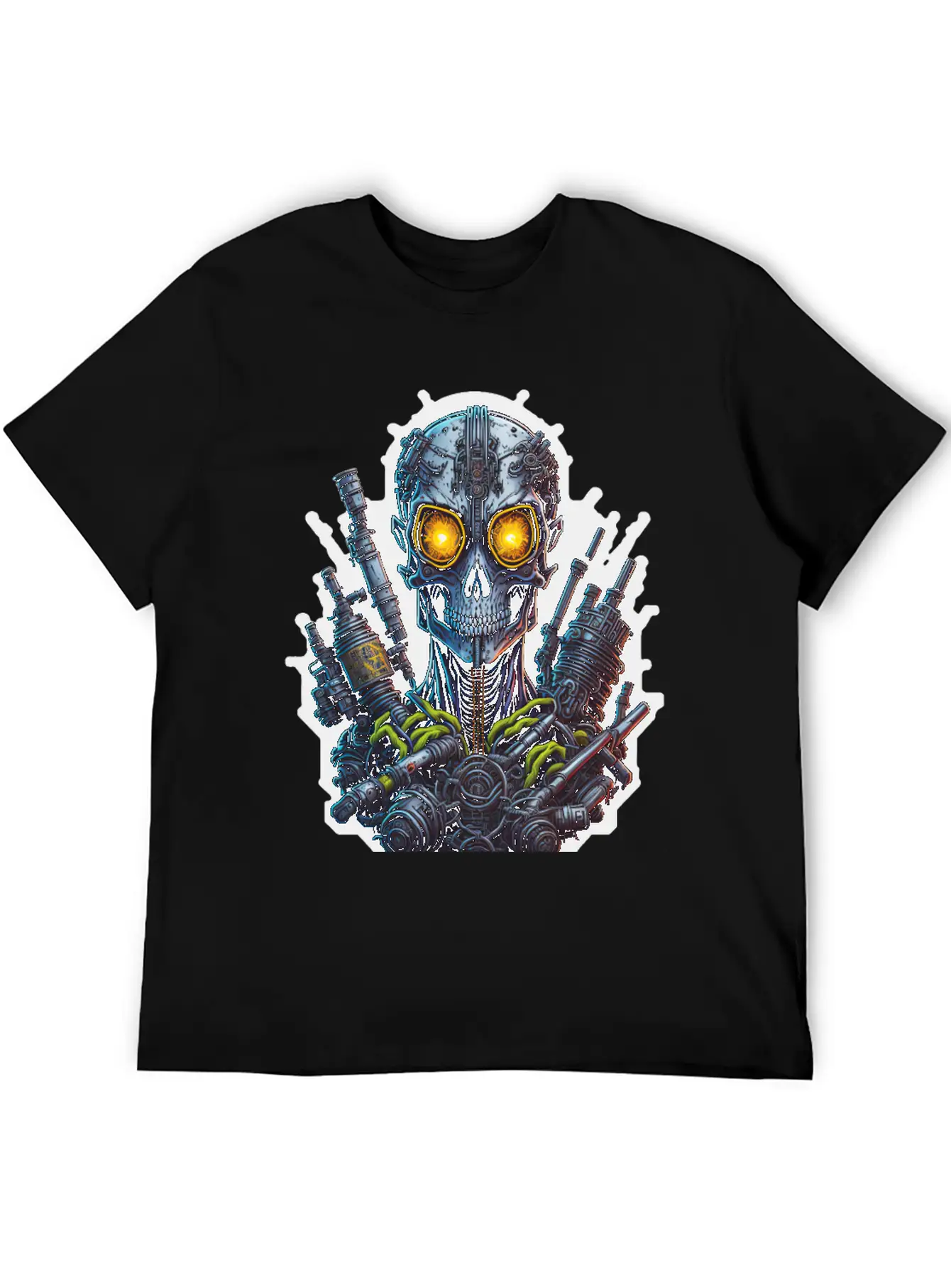 Cyborg 40 Stylish Everyday T-Shirt – Unisex Basic Cotton Tee