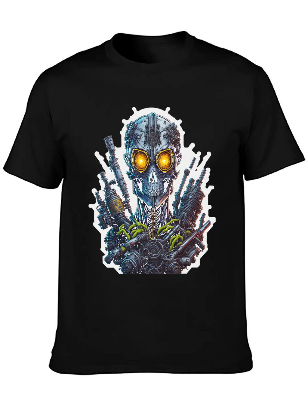 Cyborg 40 Stylish Everyday T-Shirt – Unisex Basic Cotton Tee