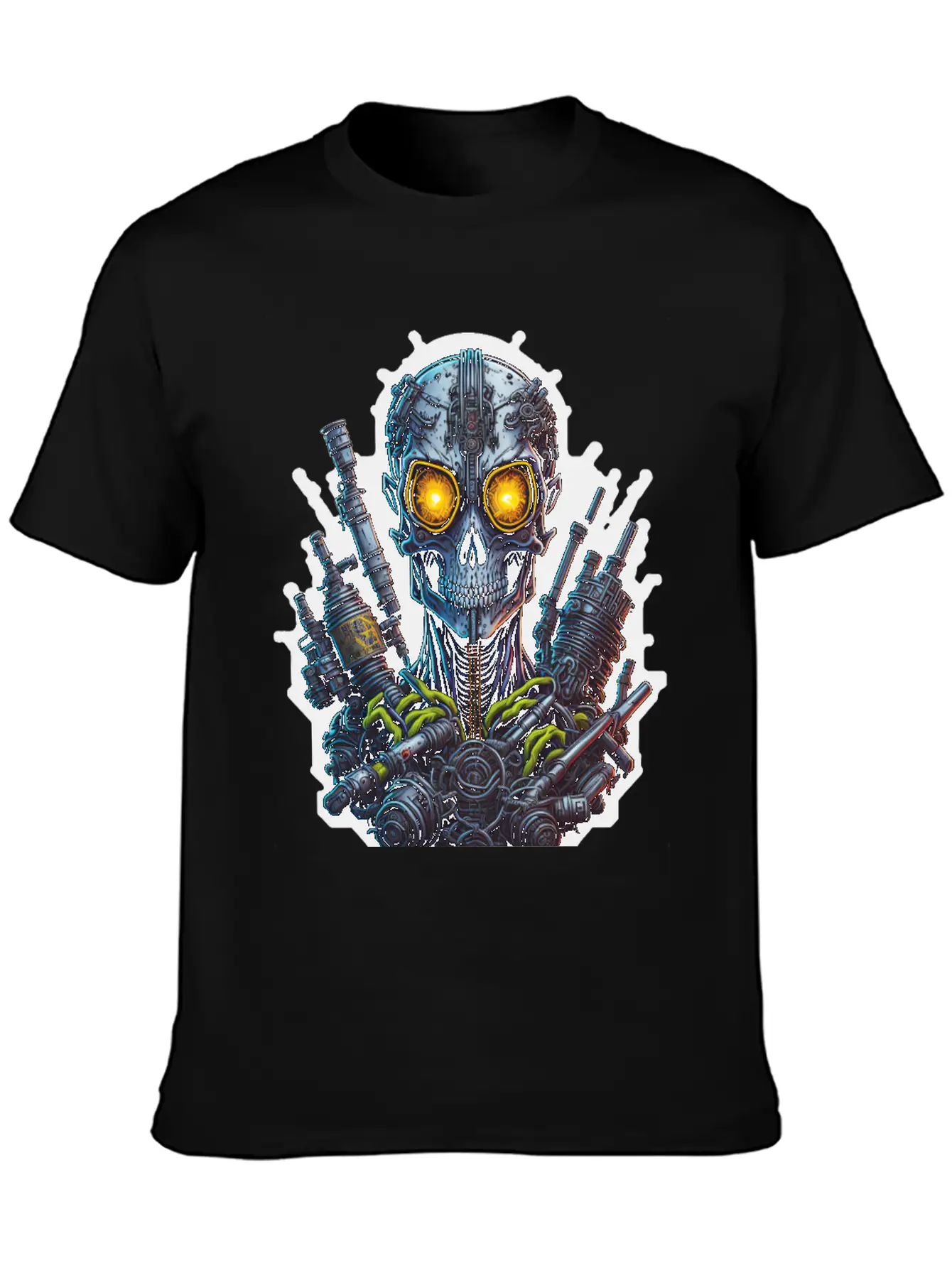 Cyborg 40 Stylish Everyday T-Shirt – Unisex Basic Cotton Tee