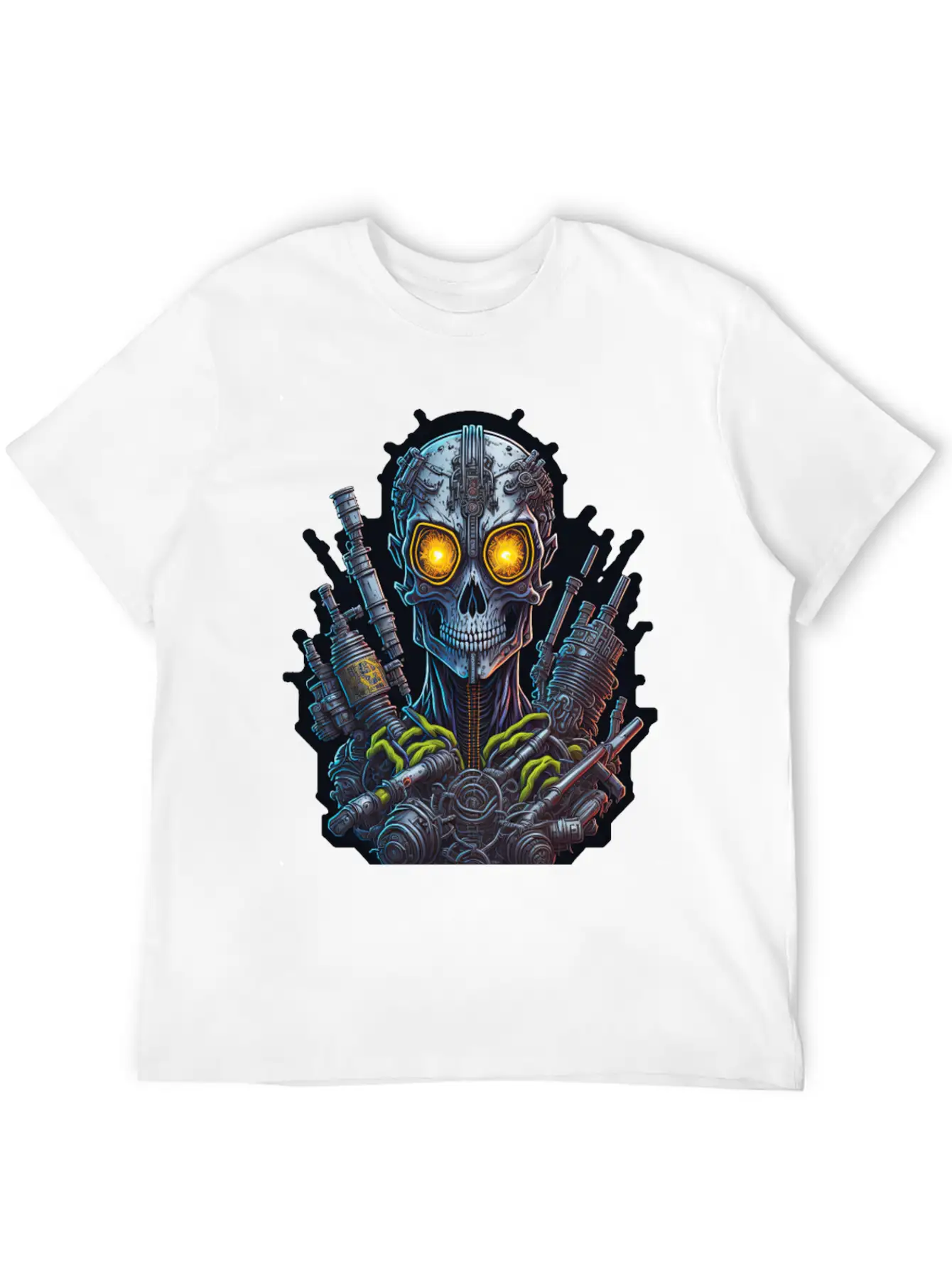 Cyborg 40 Stylish Everyday T-Shirt – Unisex Basic Cotton Tee