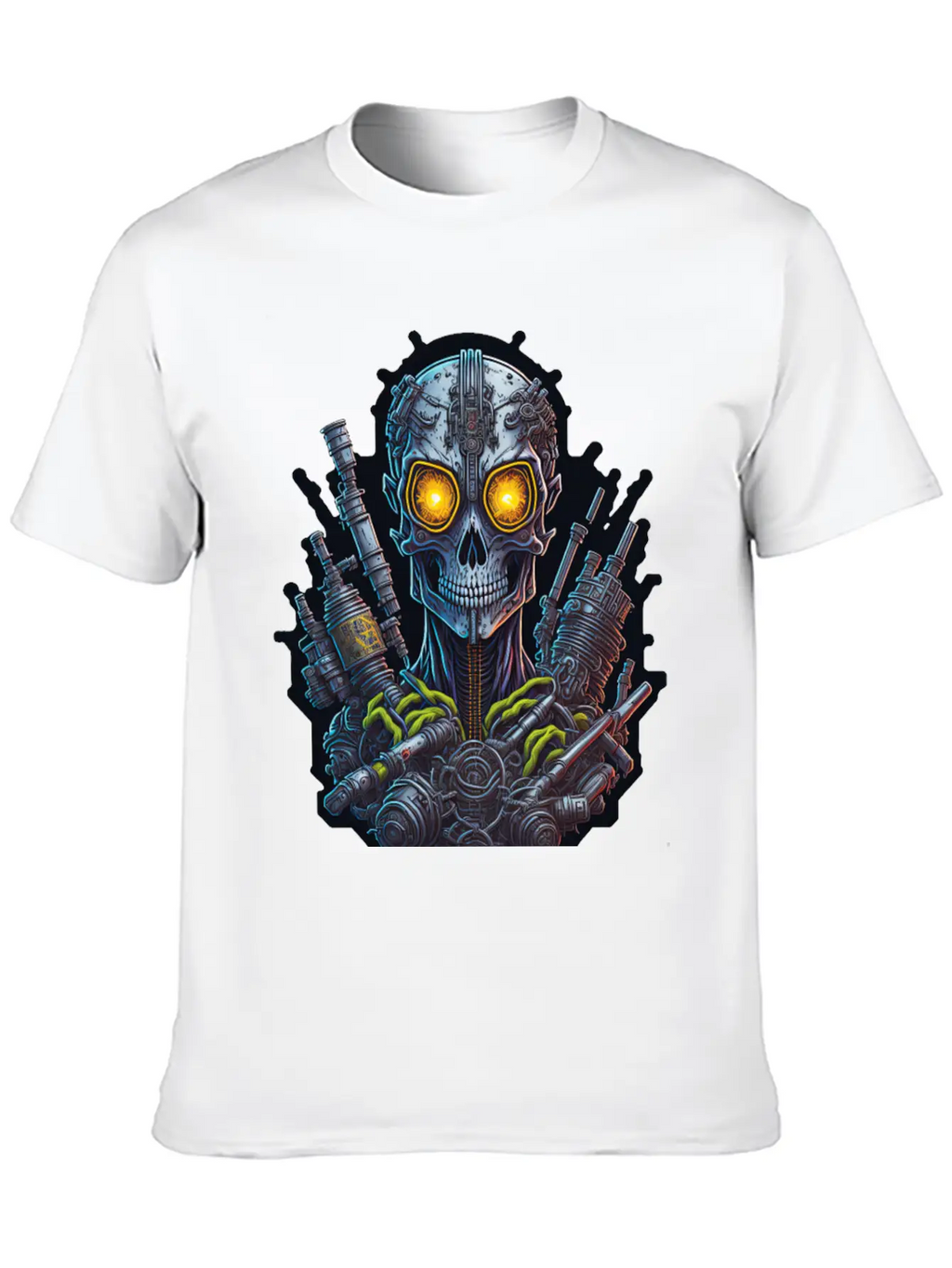 Cyborg 40 Stylish Everyday T-Shirt – Unisex Basic Cotton Tee