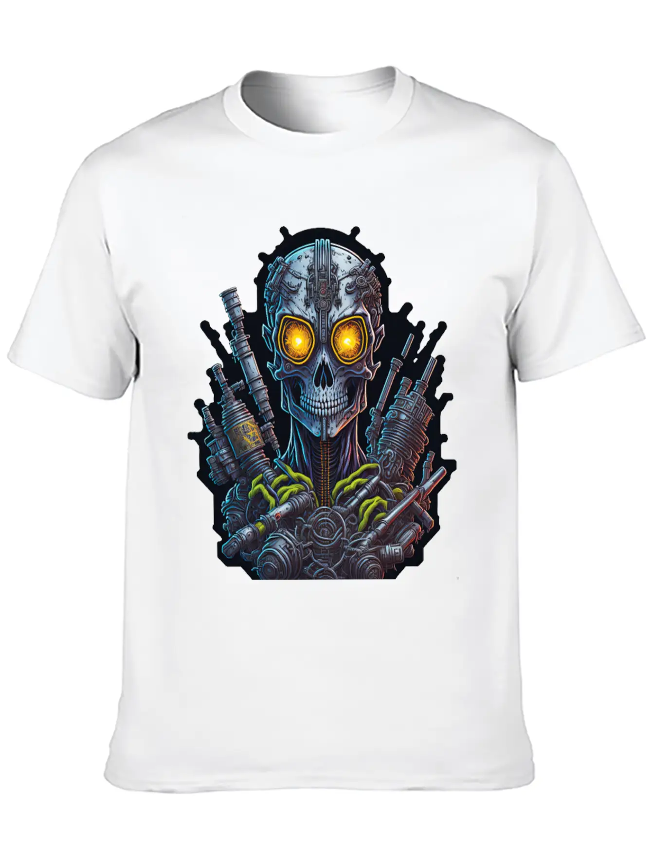 Cyborg 40 Stylish Everyday T-Shirt – Unisex Basic Cotton Tee