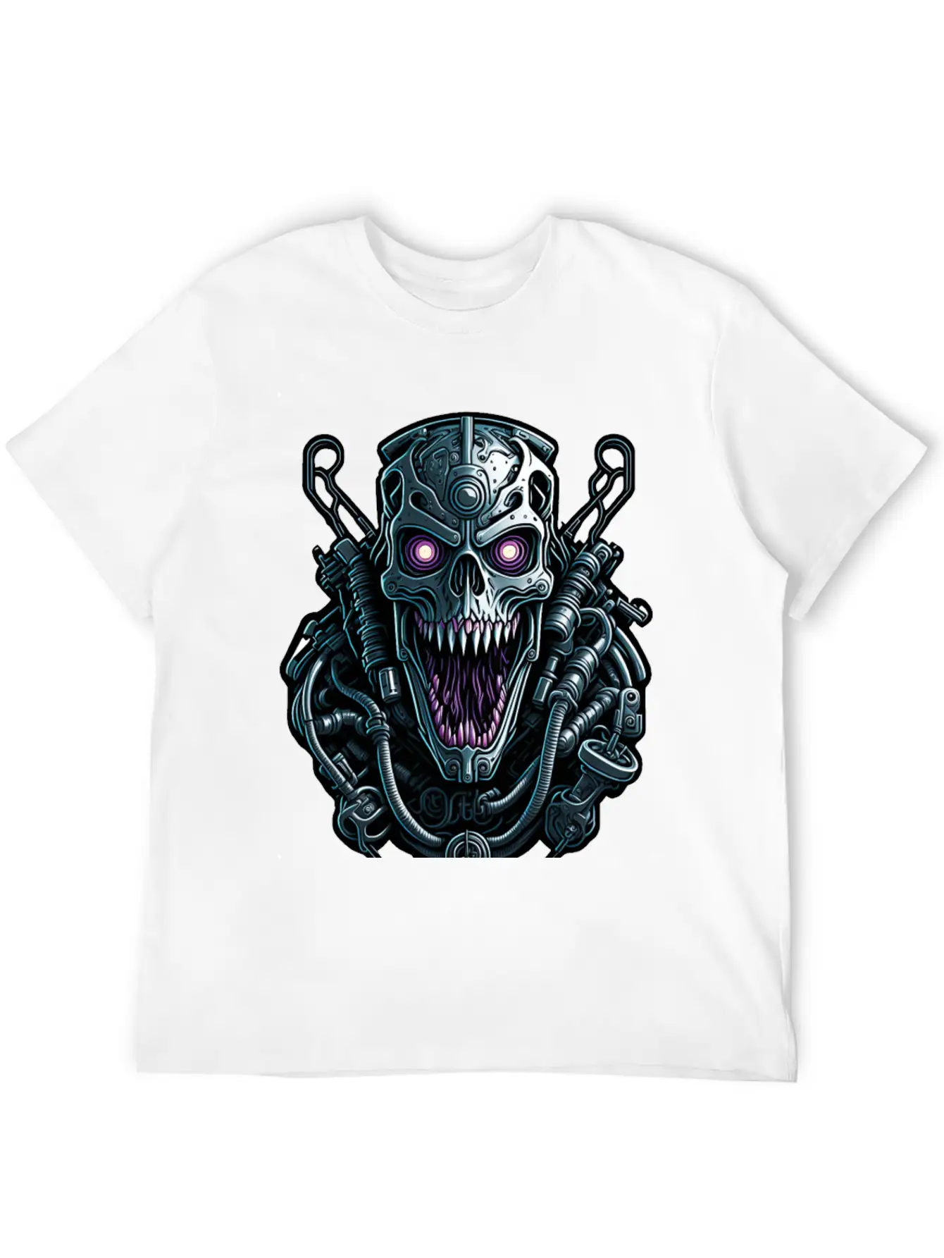 Cyborg 54 Breathable Soft Cotton T-Shirt – Timeless Casual Look