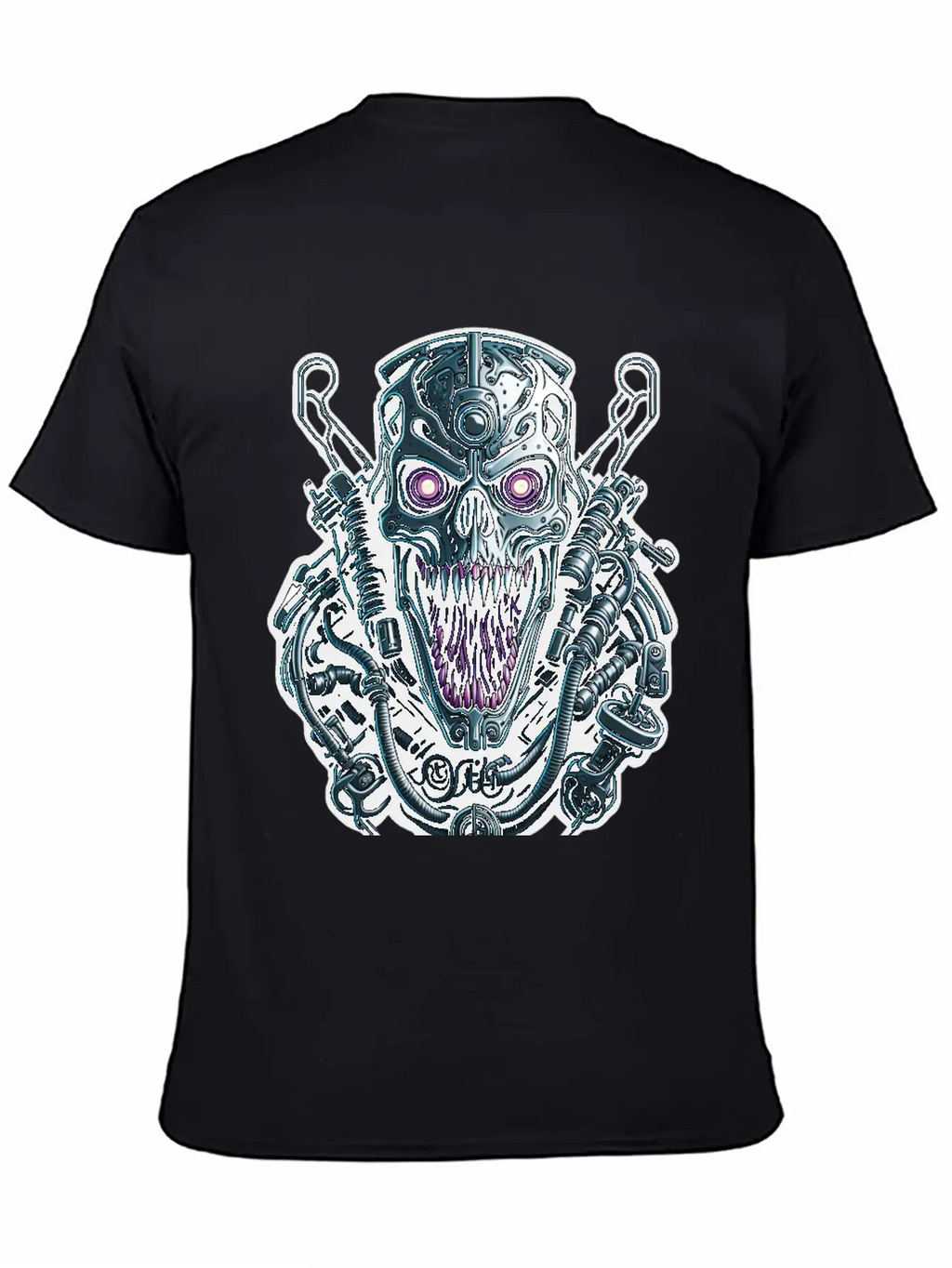 Cyborg 54 Breathable Soft Cotton T-Shirt – Timeless Casual Look