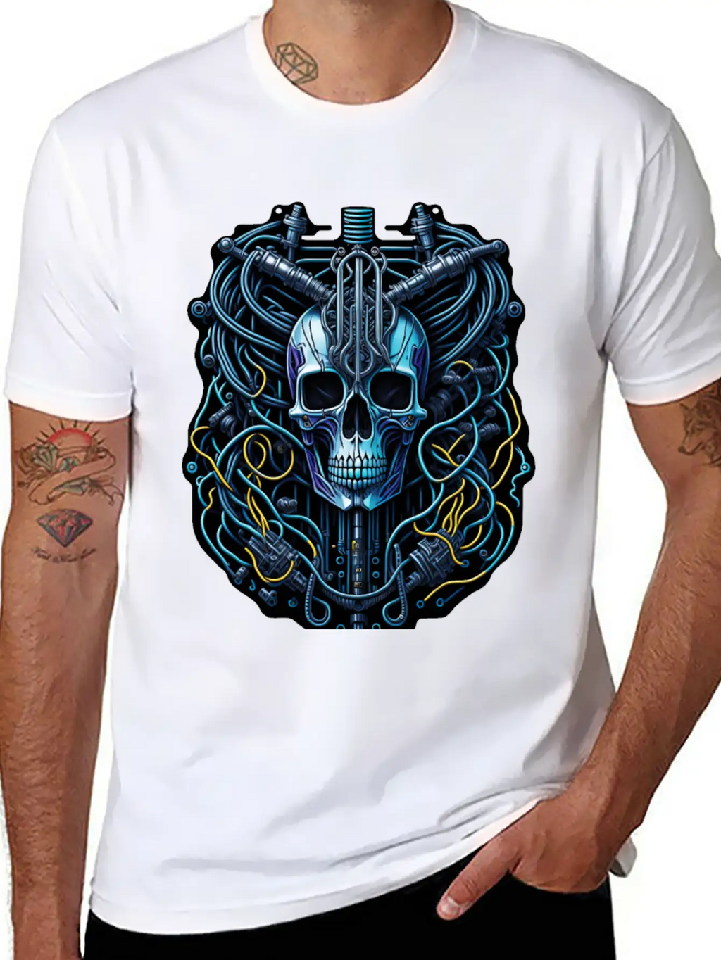 Cyborg 91 Stylish Everyday T-Shirt – Unisex Basic Cotton Tee