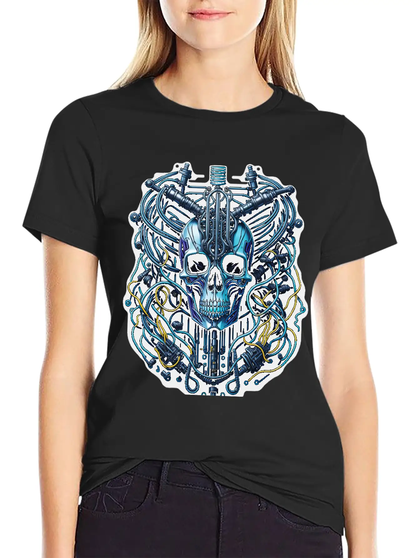 Cyborg 91 Stylish Everyday T-Shirt – Unisex Basic Cotton Tee