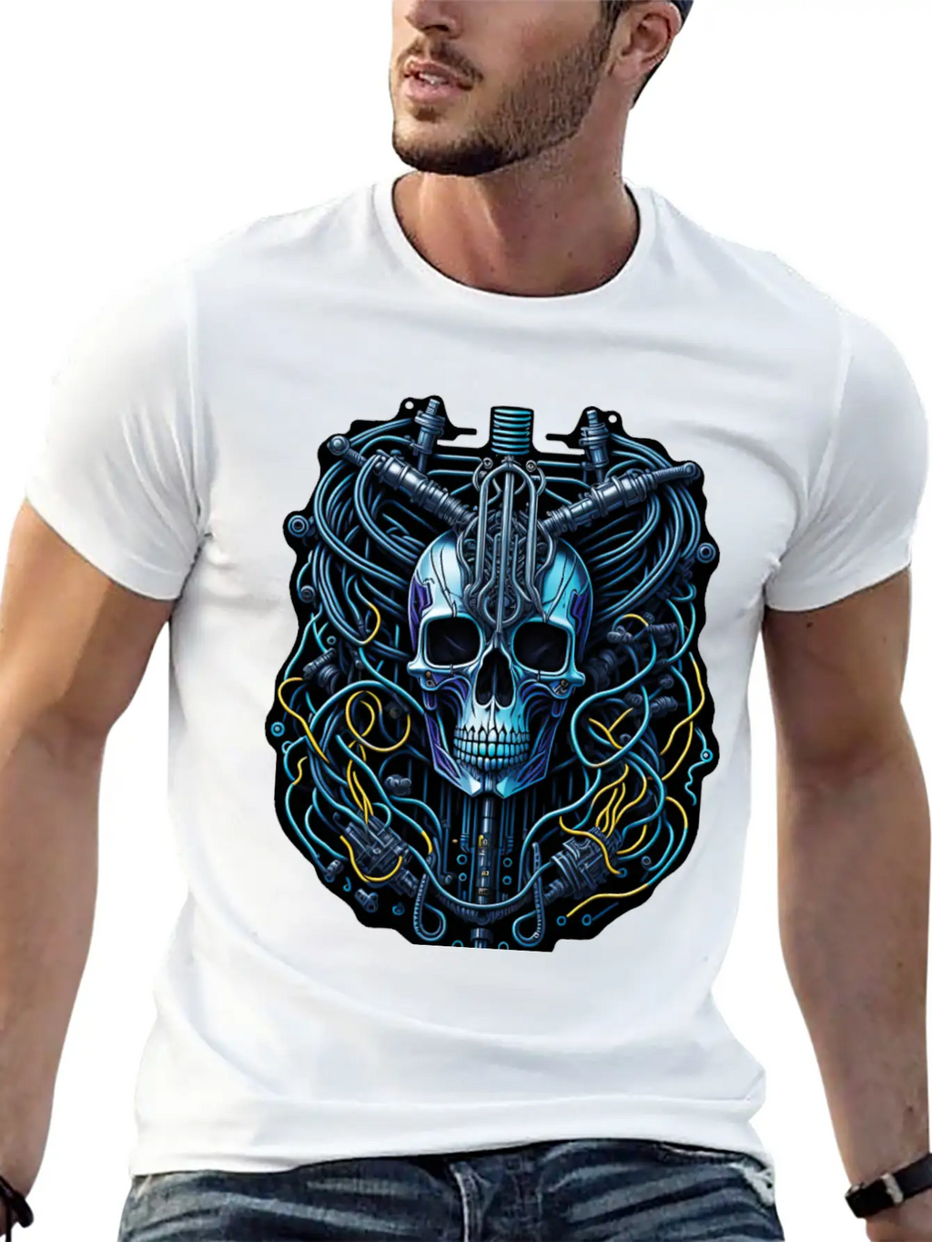 Cyborg 91 Stylish Everyday T-Shirt – Unisex Basic Cotton Tee