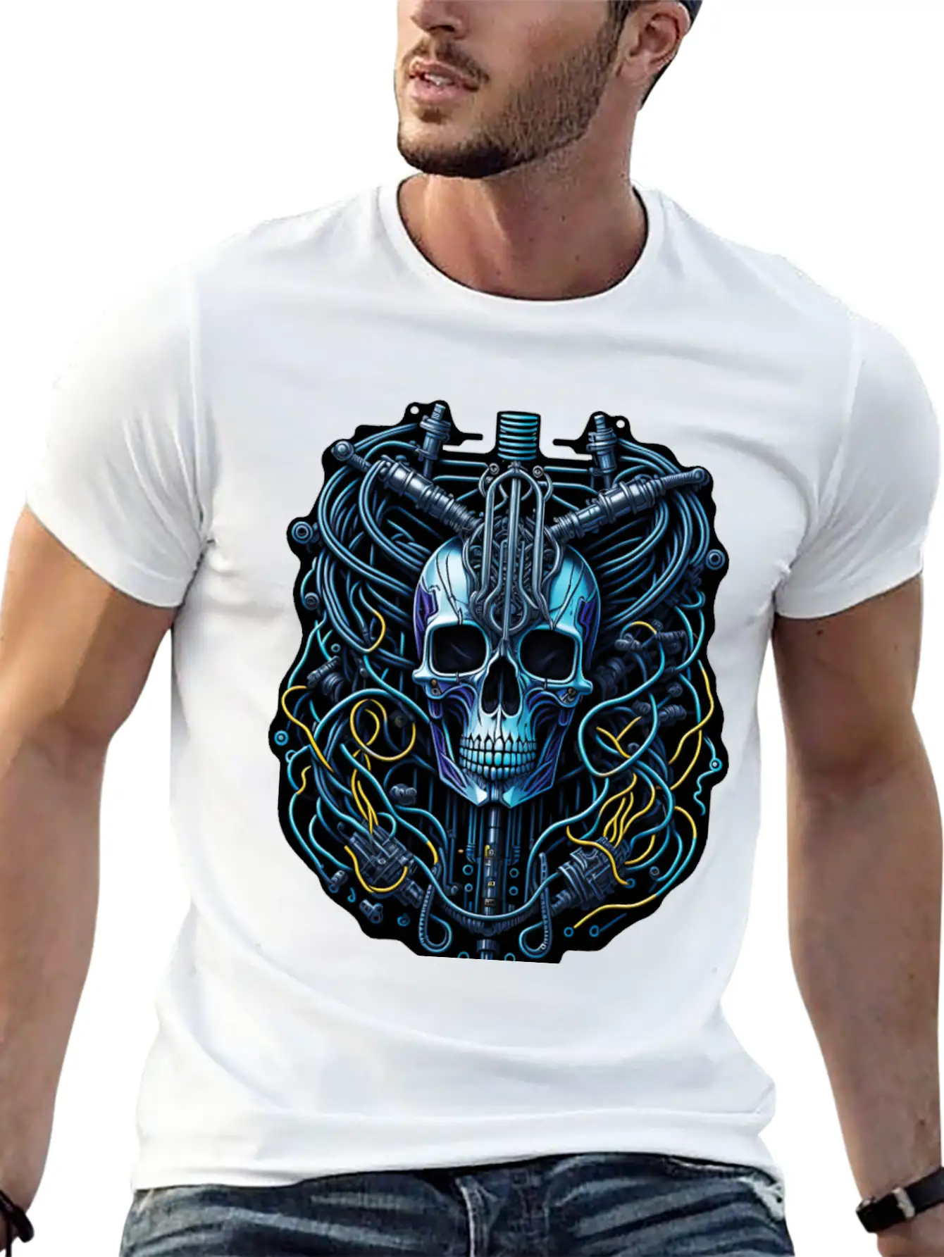 Cyborg 91 Stylish Everyday T-Shirt – Unisex Basic Cotton Tee