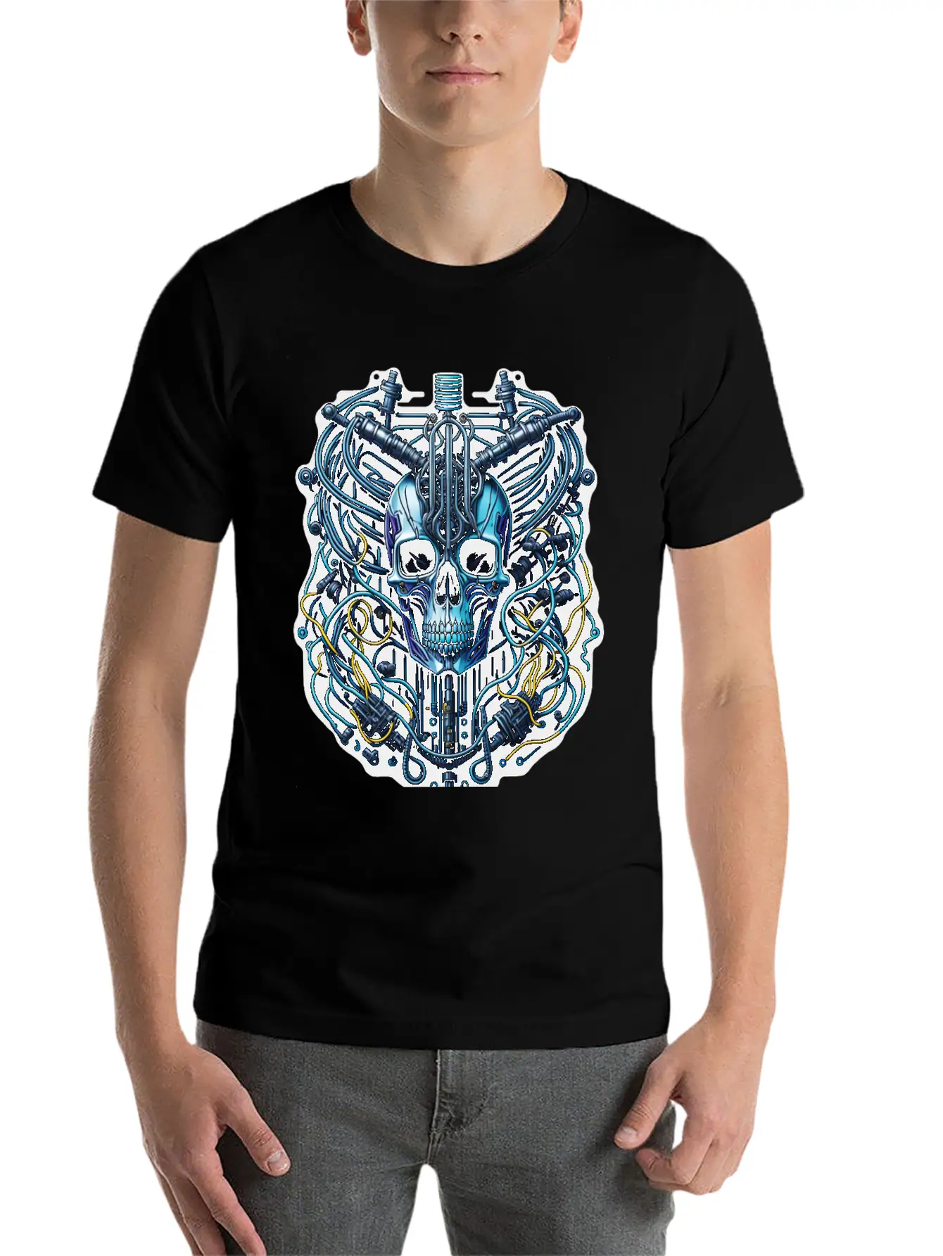 Cyborg 91 Stylish Everyday T-Shirt – Unisex Basic Cotton Tee