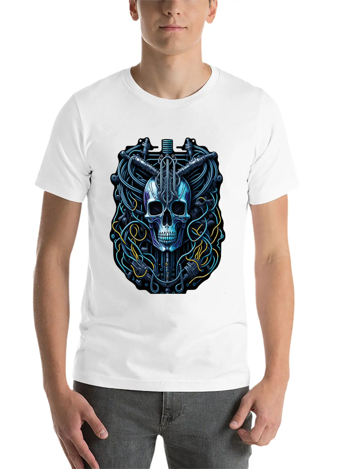 Cyborg 91 Stylish Everyday T-Shirt – Unisex Basic Cotton Tee