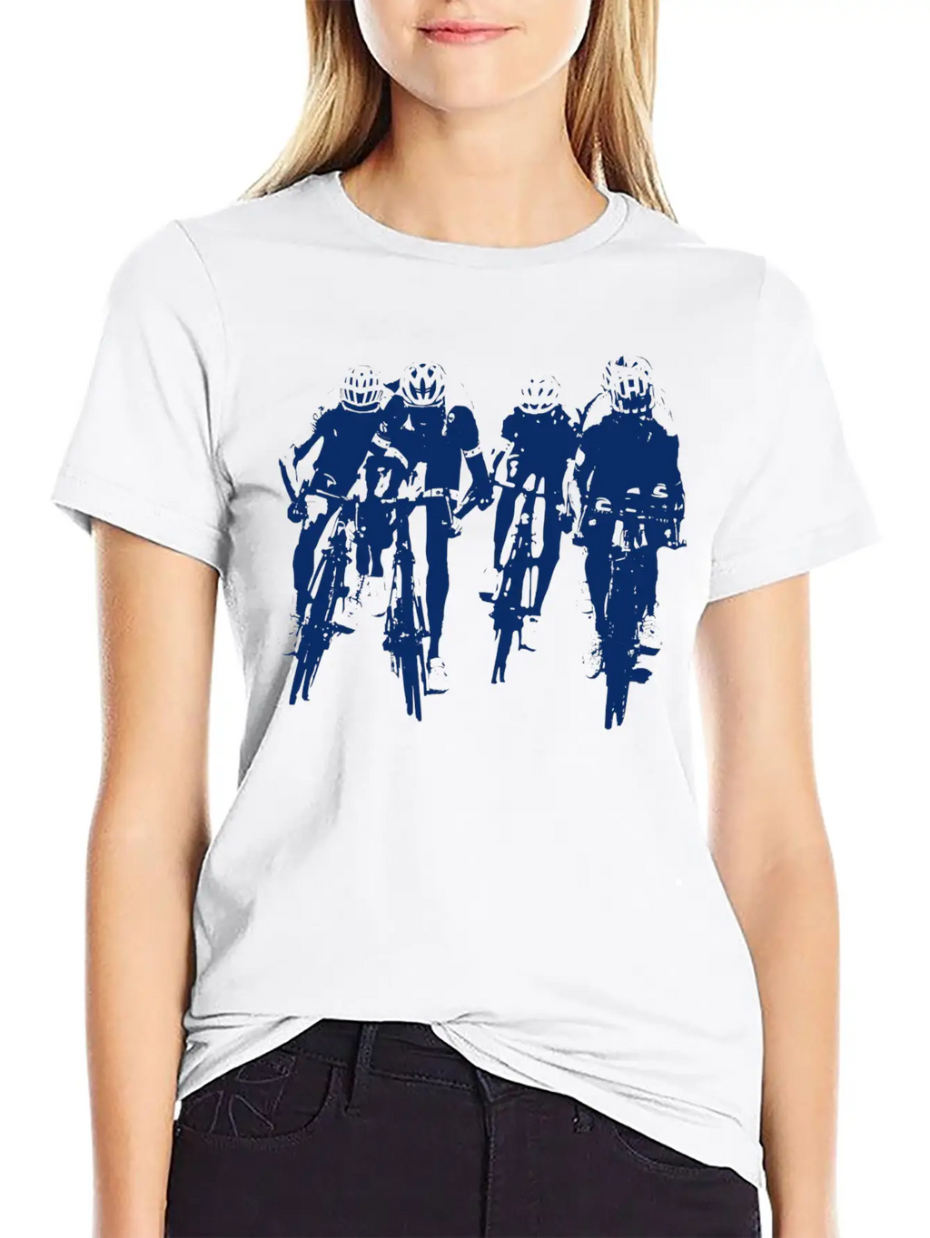 Cycling Casual Graphic T-Shirt – Simple And Comfortable Daily Wear