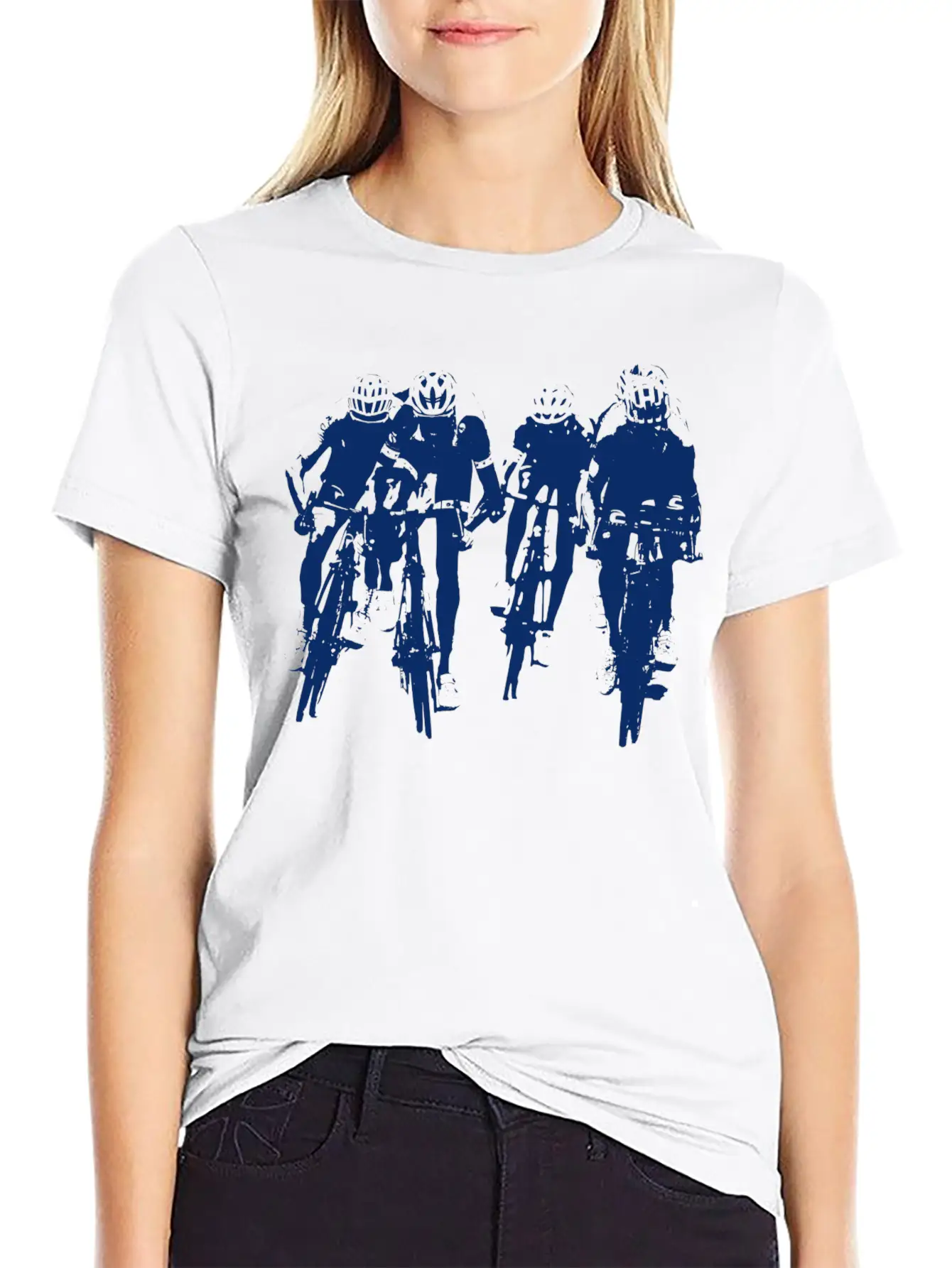 Cycling Casual Graphic T-Shirt – Simple And Comfortable Daily Wear