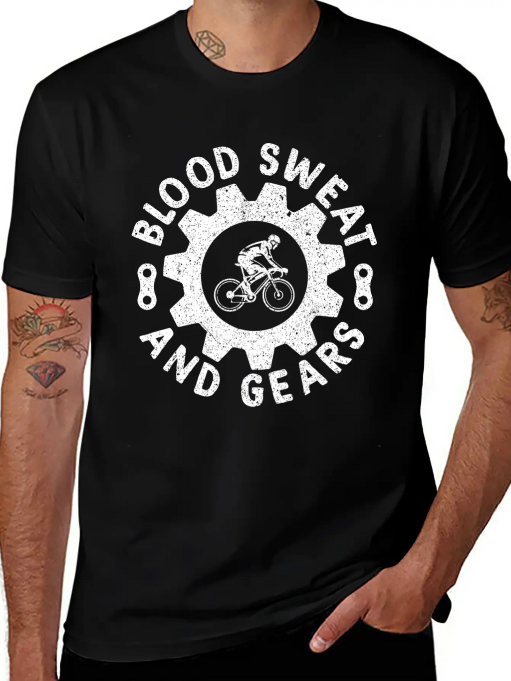Cycling Cyclist Casual Graphic T-Shirt – Simple And Comfortable Daily Wear