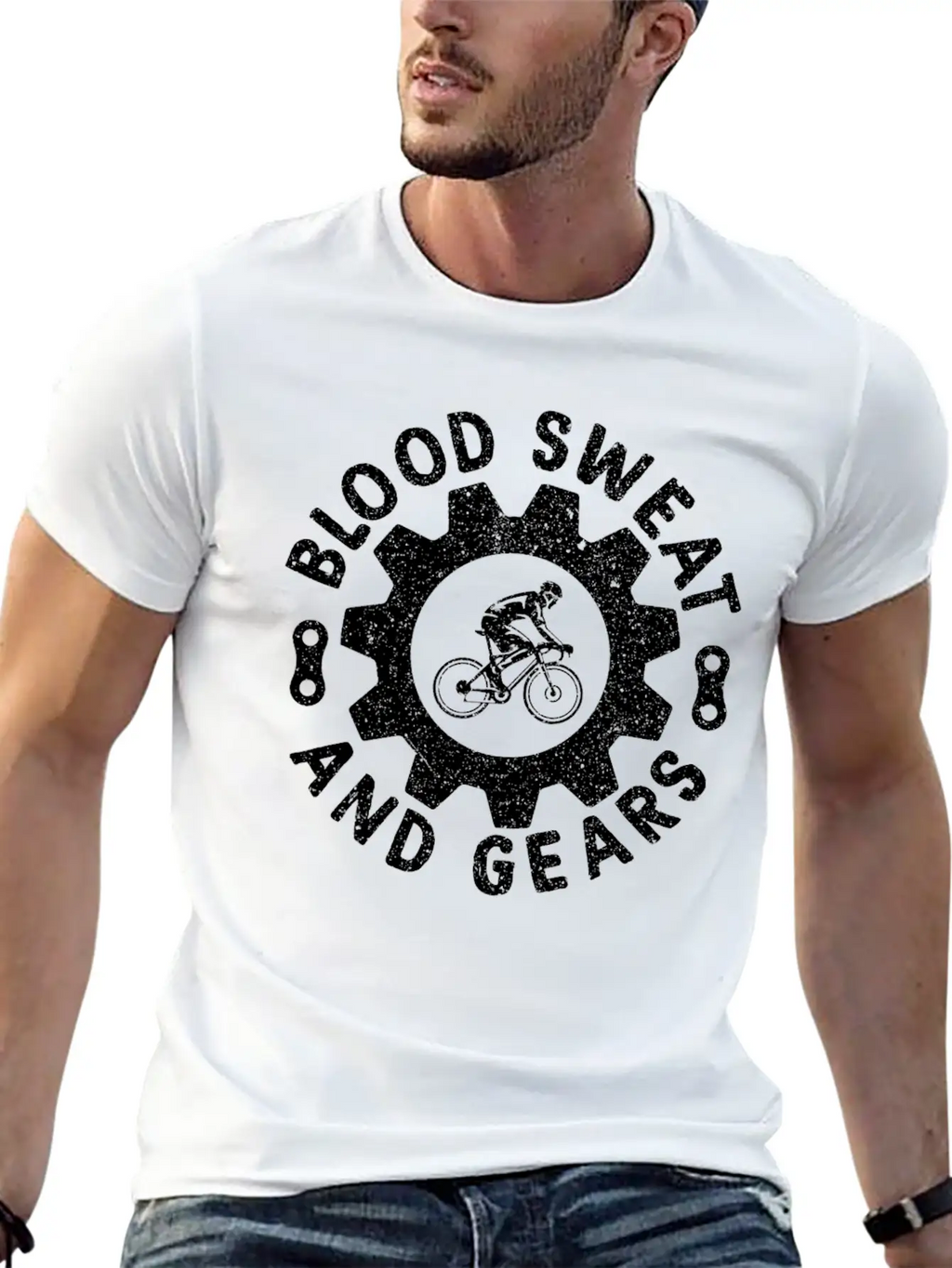 Cycling Cyclist Casual Graphic T-Shirt – Simple And Comfortable Daily Wear