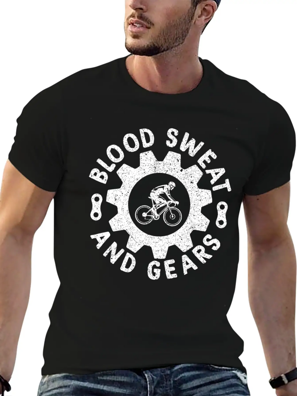 Cycling Cyclist Casual Graphic T-Shirt – Simple And Comfortable Daily Wear