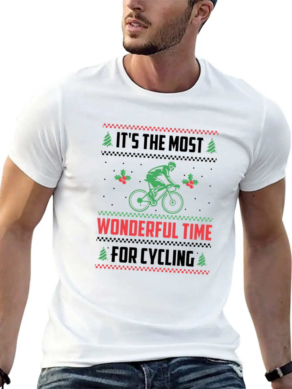 Cycling Cyclist Unisex Short Sleeve Soft Cotton T-Shirt – Casual Everyday Wear