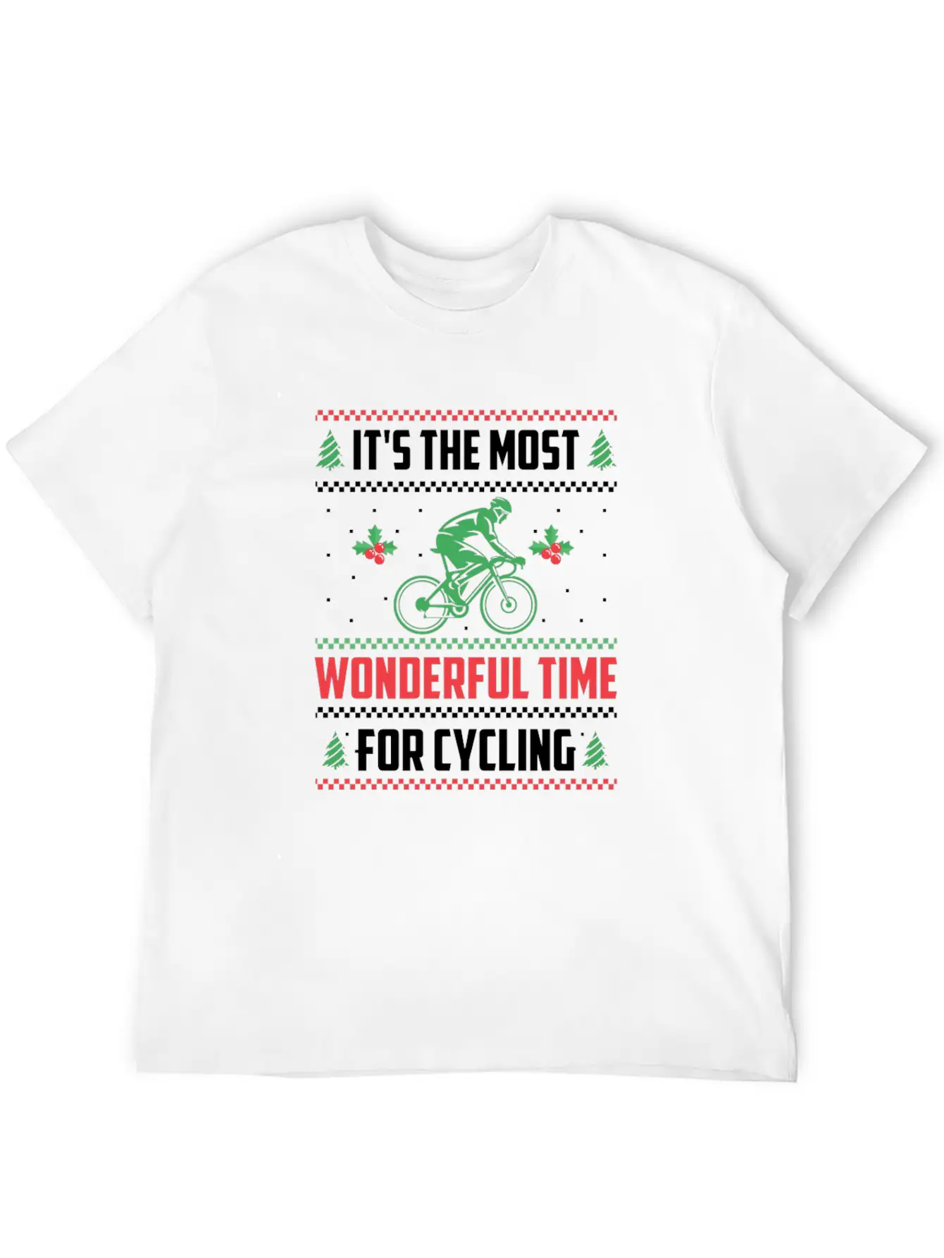 Cycling Cyclist Unisex Short Sleeve Soft Cotton T-Shirt – Casual Everyday Wear
