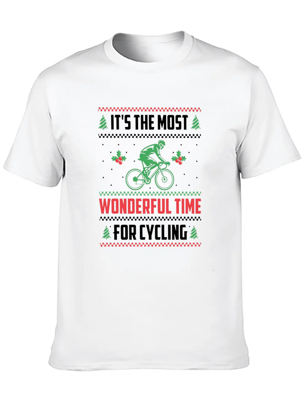 Cycling Cyclist Unisex Short Sleeve Soft Cotton T-Shirt – Casual Everyday Wear