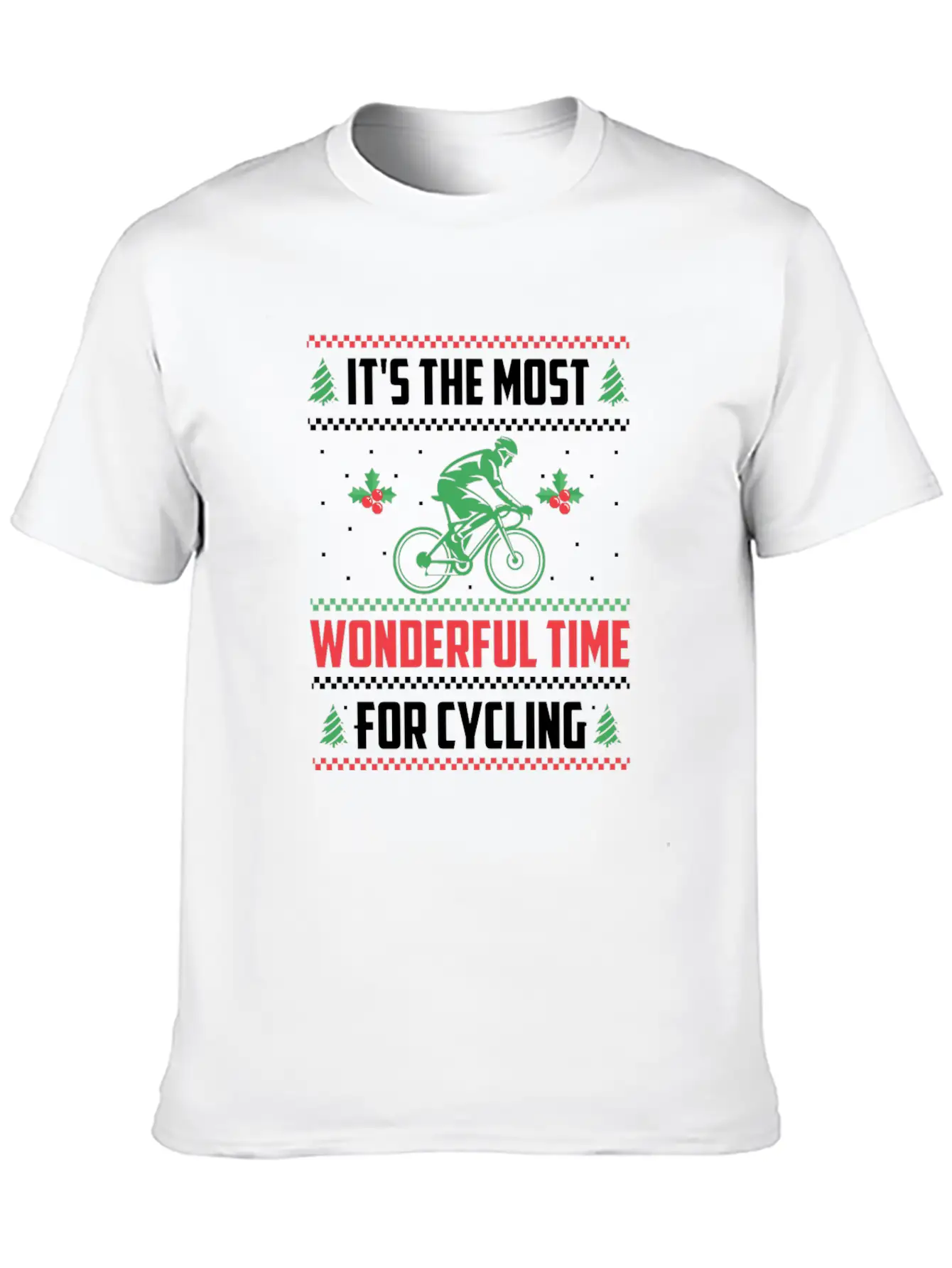 Cycling Cyclist Unisex Short Sleeve Soft Cotton T-Shirt – Casual Everyday Wear