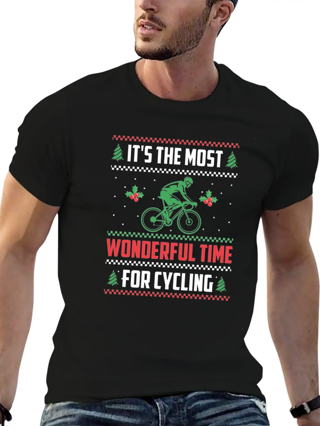 Cycling Cyclist Unisex Short Sleeve Soft Cotton T-Shirt – Casual Everyday Wear