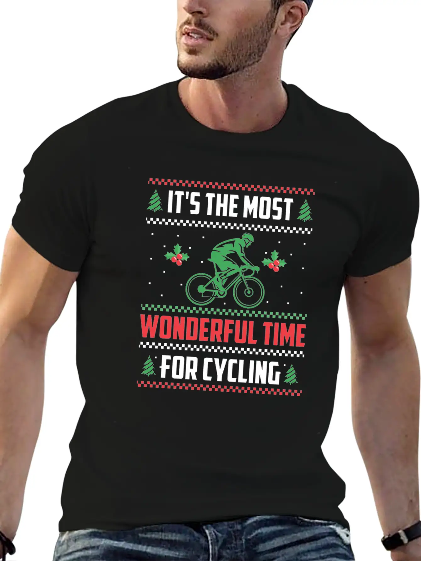 Cycling Cyclist Unisex Short Sleeve Soft Cotton T-Shirt – Casual Everyday Wear