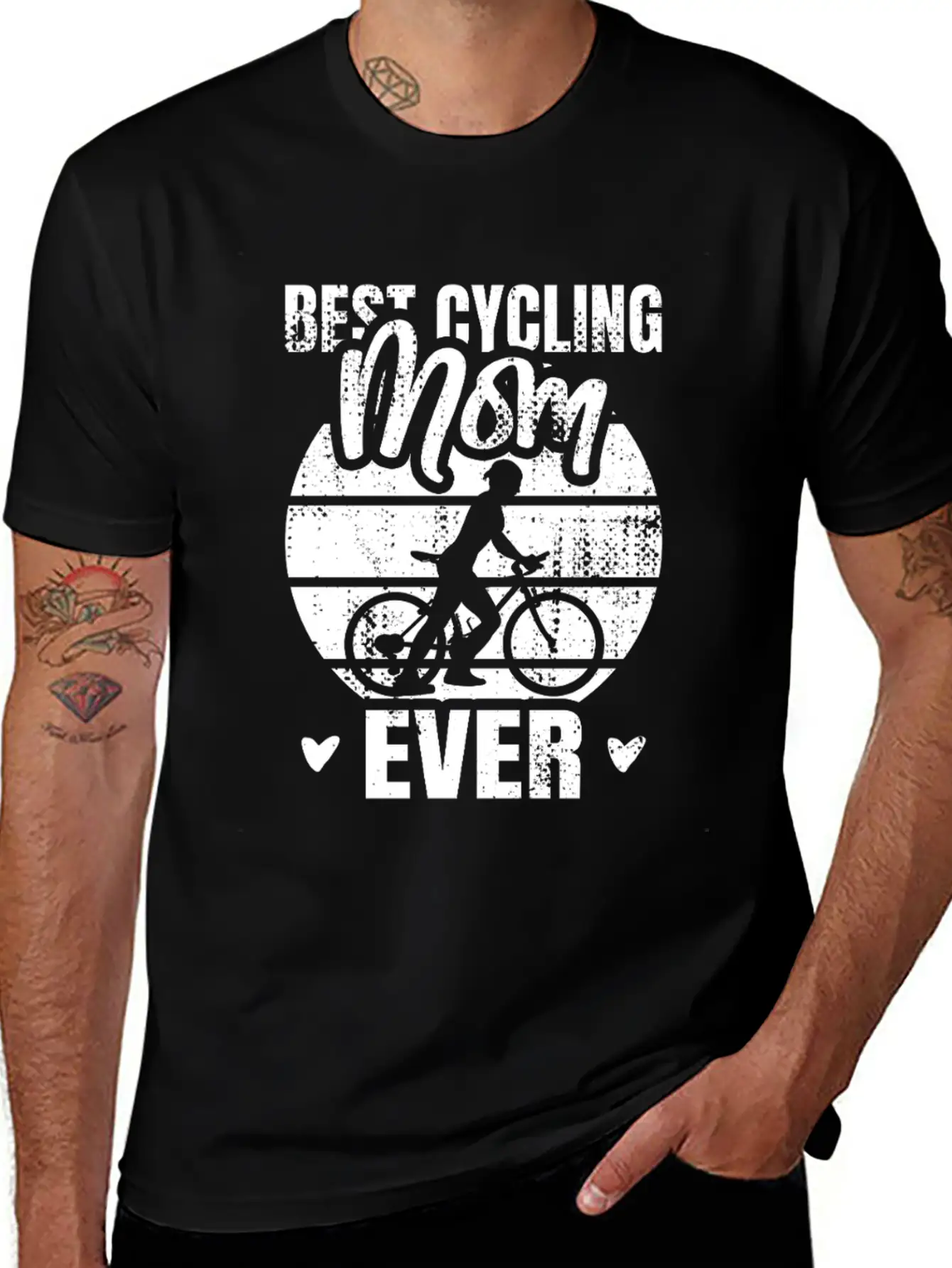 Cycling Mom Unisex Casual T-Shirt – Clean Design For Daily Comfort