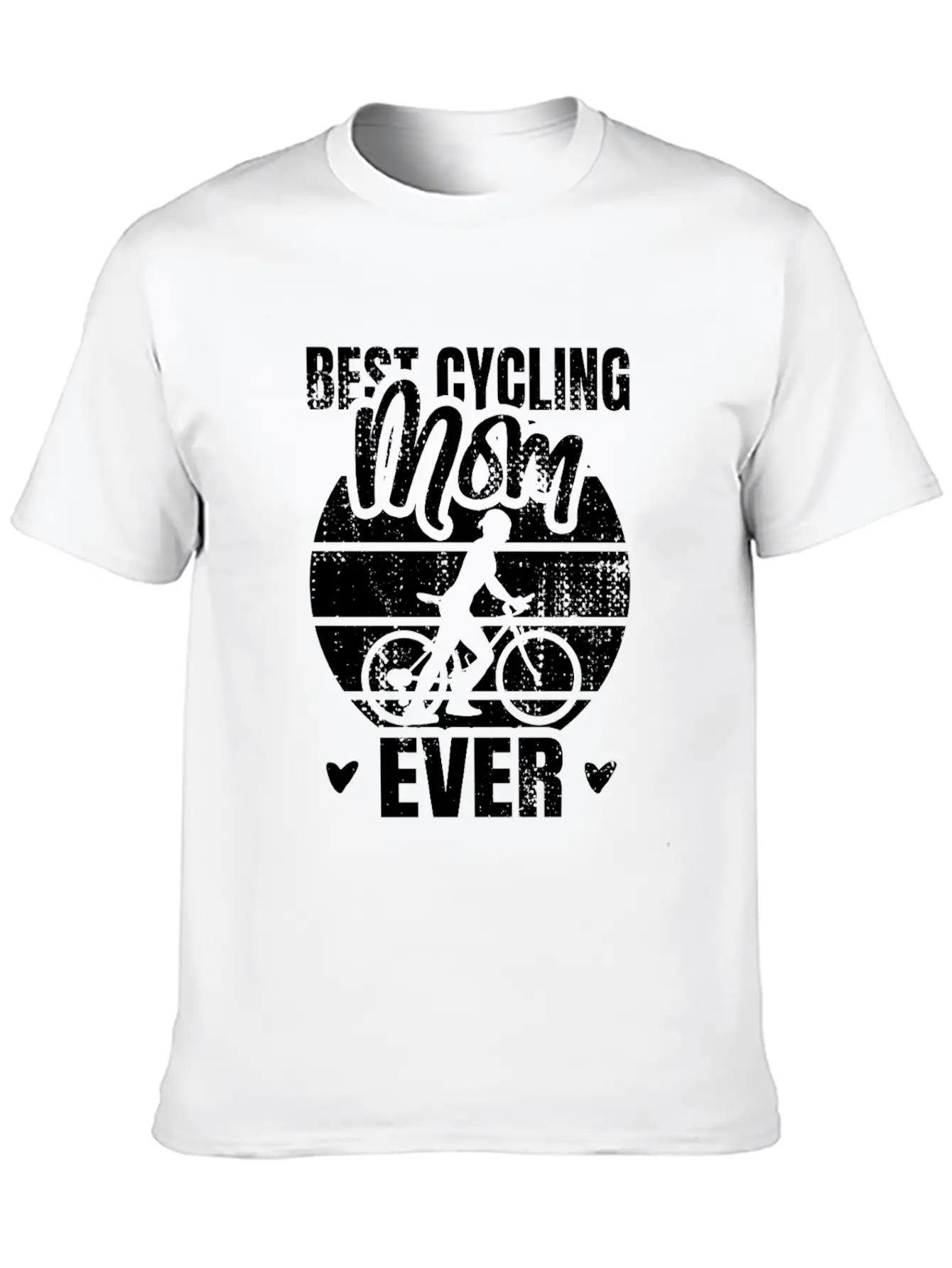 Cycling Mom Unisex Casual T-Shirt – Clean Design For Daily Comfort