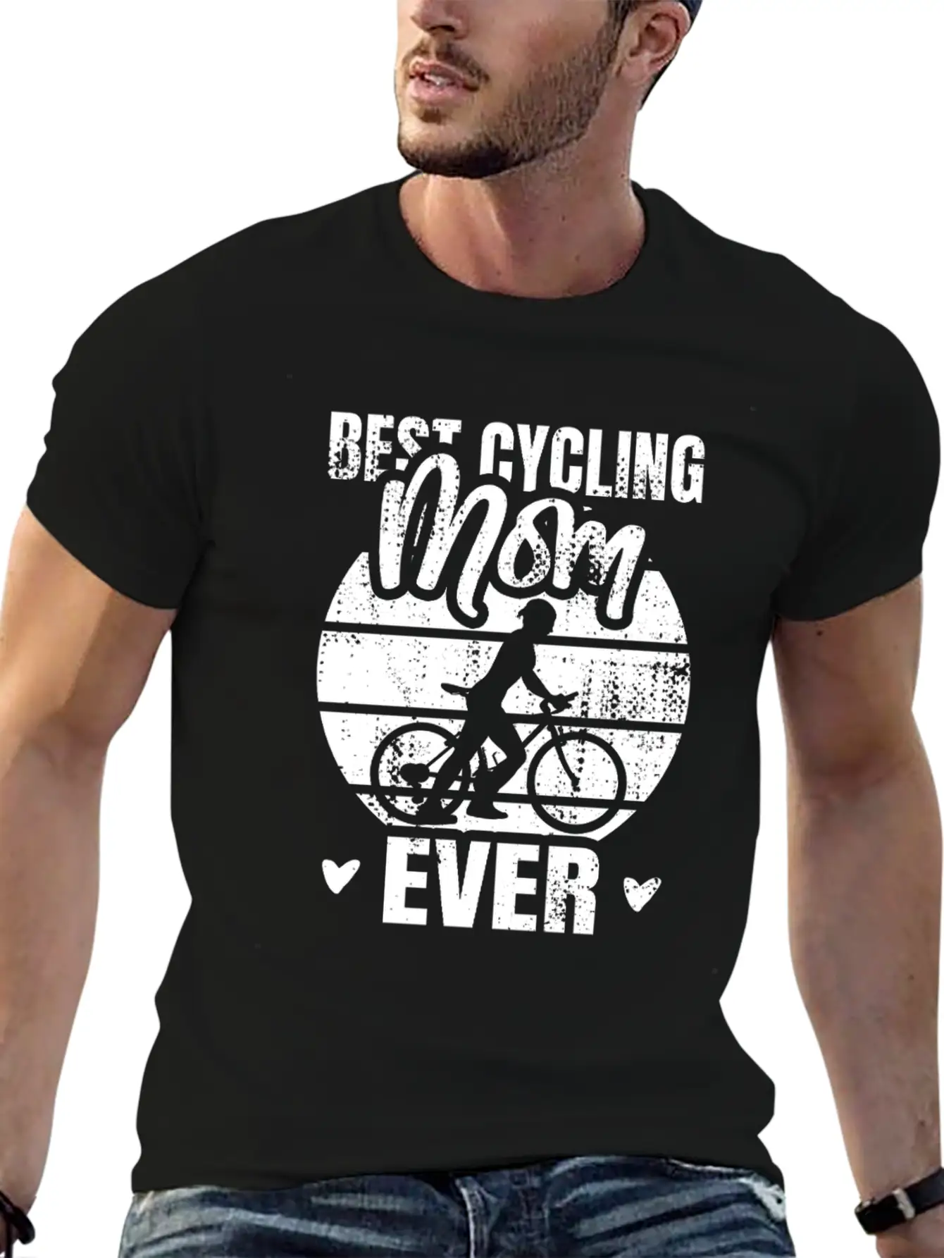 Cycling Mom Unisex Casual T-Shirt – Clean Design For Daily Comfort
