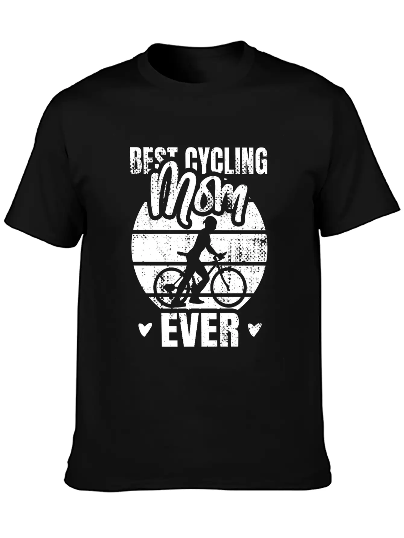 Cycling Mom Unisex Casual T-Shirt – Clean Design For Daily Comfort